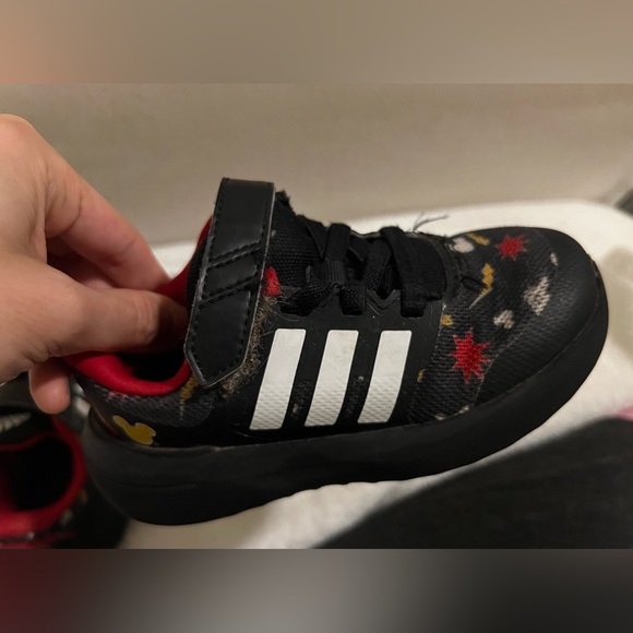 Boy's Shoes adidas Kids Fortarun 2.0 Mickey Mouse Elastic Size 7K - Picture 13 of 16